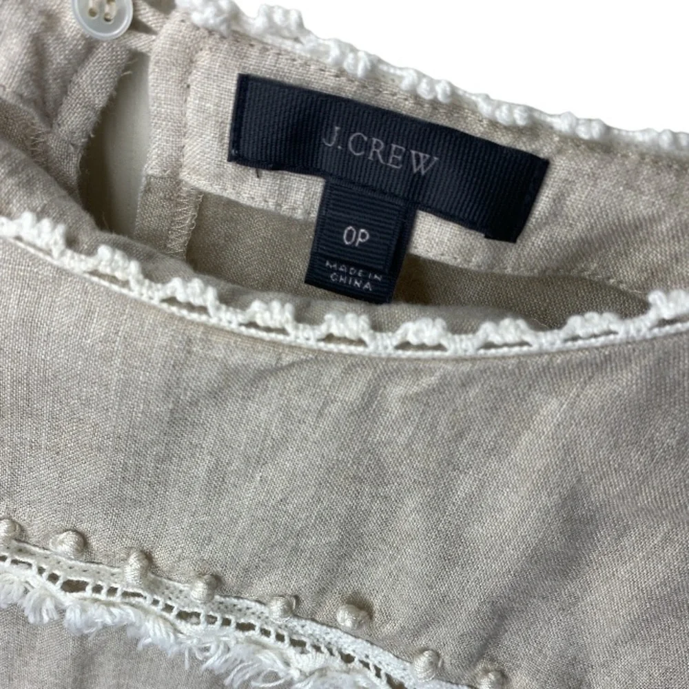 J. Crew crew embroidered